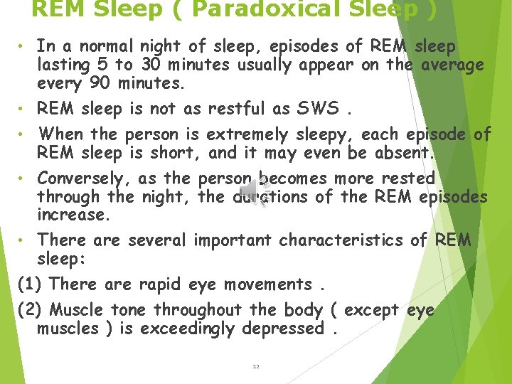 REM Sleep ( Paradoxical Sleep ) In a normal night of sleep, episodes of