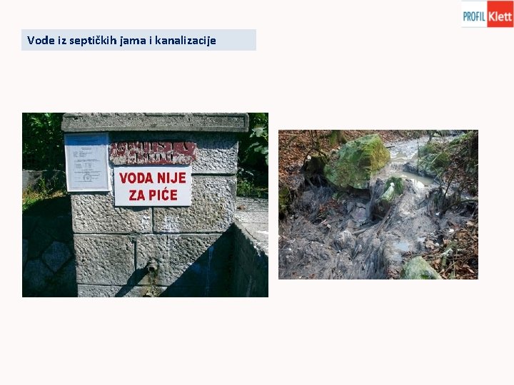 Vode iz septičkih jama i kanalizacije 