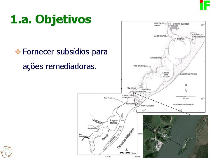 1. a. Objetivos v Fornecer subsídios para ações remediadoras. Planejamento 