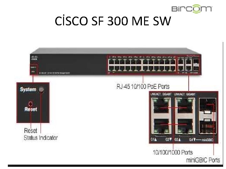 CİSCO SF 300 ME SW CİSCO SF 300 ME SW