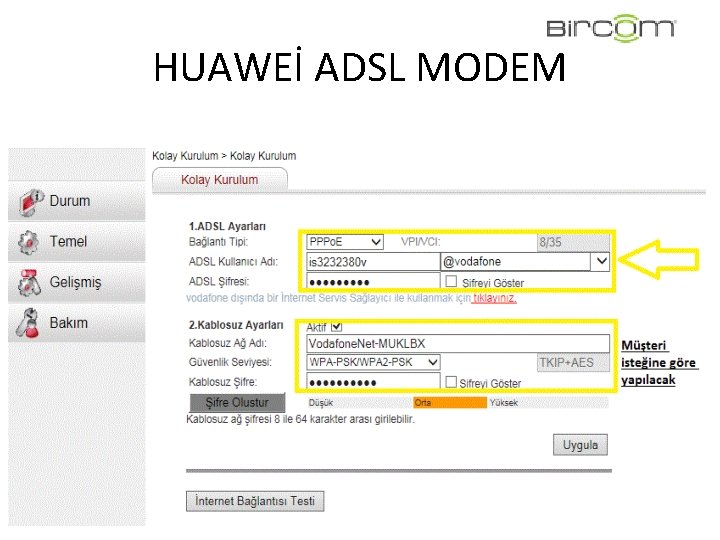 HUAWEİ ADSL MODEM HUAWEİ ADSL MODEM