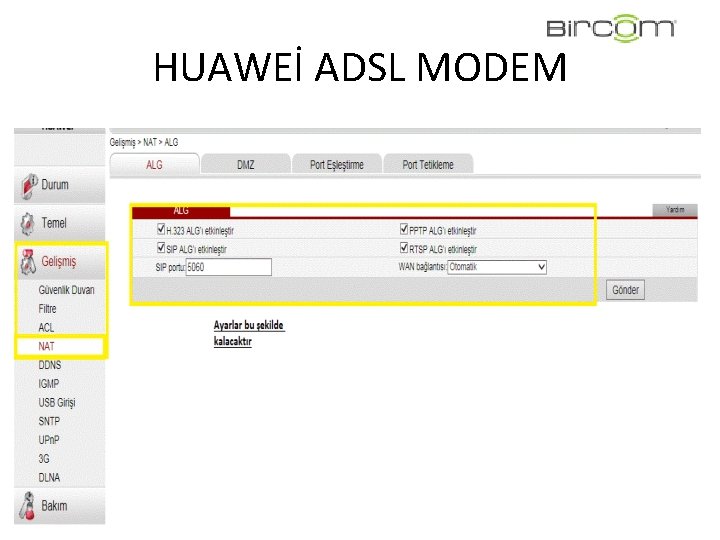 HUAWEİ ADSL MODEM HUAWEİ ADSL MODEM