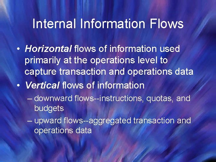 Chapter 1 The Information System An Accountants Perspective