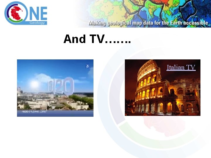 And TV……. Italian TV 