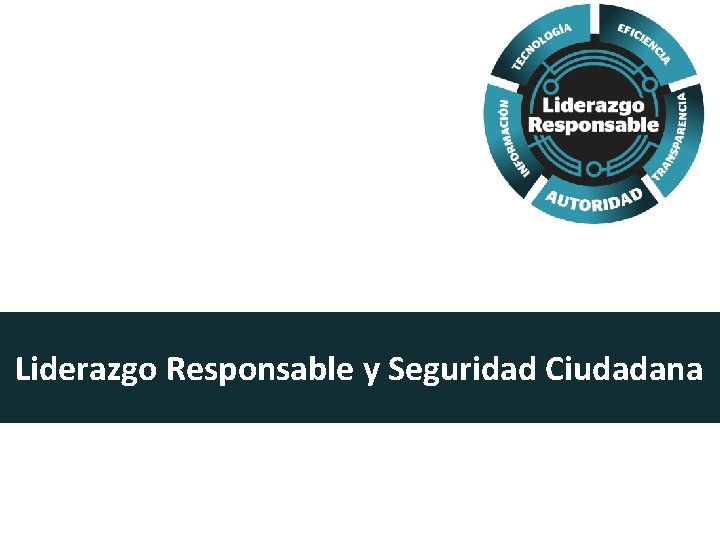 Liderazgo Responsable y Seguridad Ciudadana 