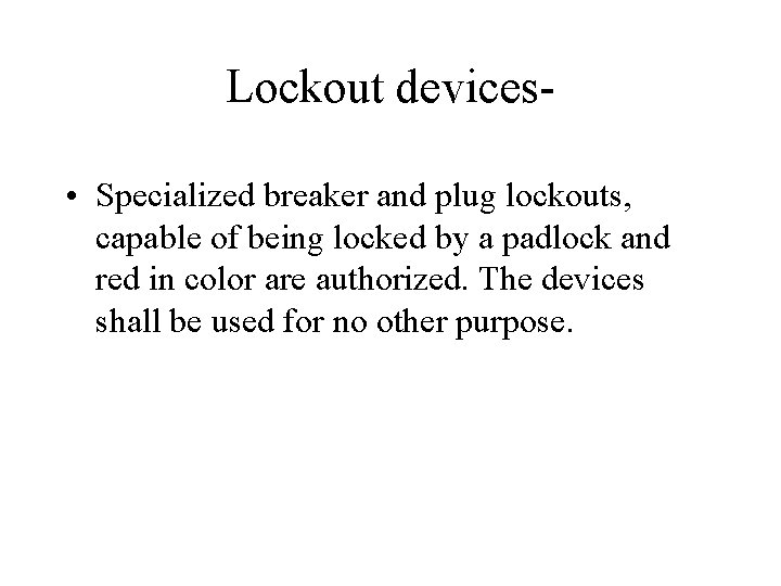 LockoutTagout Training 29 CFR1910 148 Lockout Tagout Standard