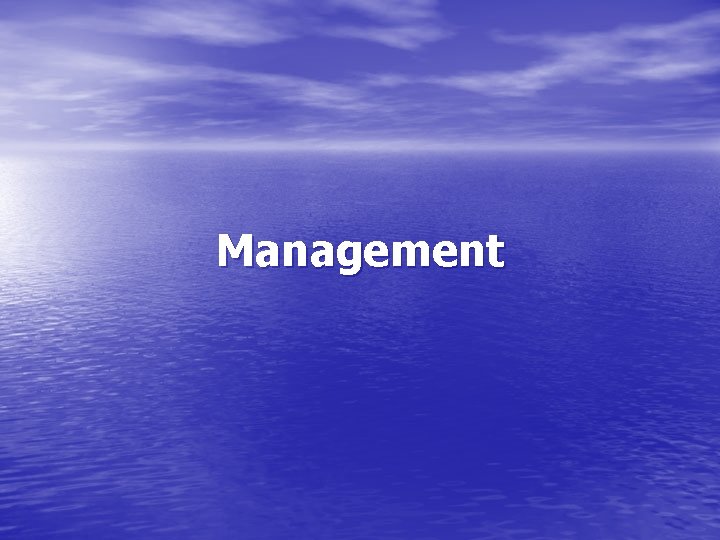 Management 