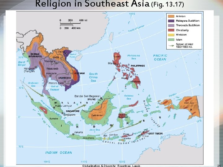 Religion in Southeast Asia (Fig. 13. 17) 