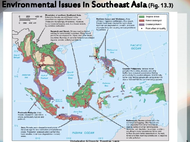 Environmental Issues in Southeast Asia (Fig. 13. 3) 
