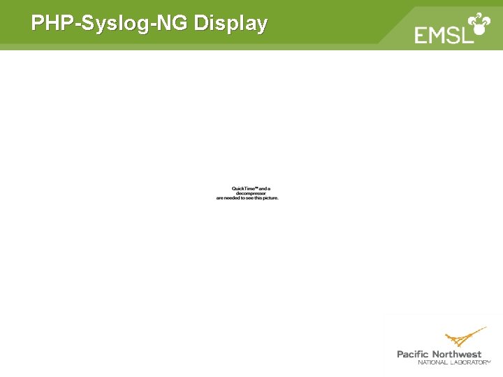 PHP-Syslog-NG Display PHP-Syslog-NG Display