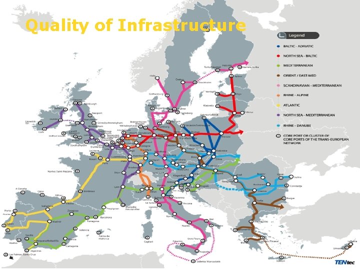 Quality of Infrastructure 13 Transport 
