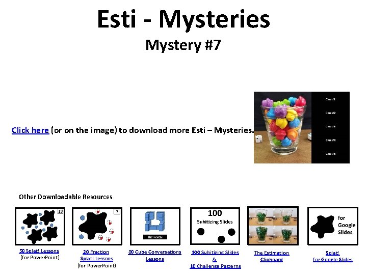 Esti - Mysteries Mystery #7 Click here (or on the image) to download more
