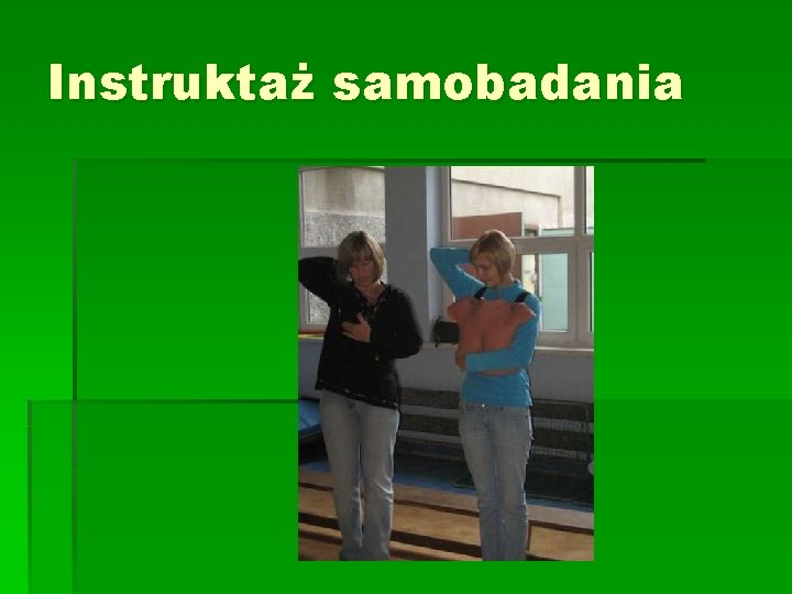 Instruktaż samobadania 