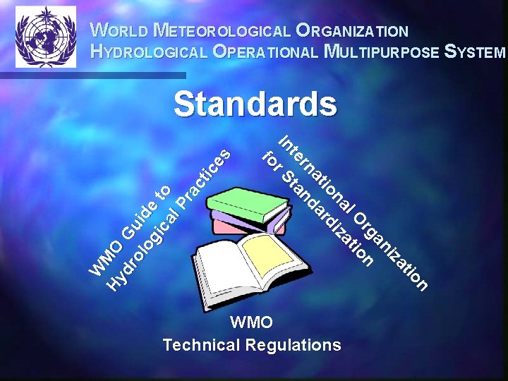 WORLD METEOROLOGICAL ORGANIZATION HYDROLOGICAL OPERATIONAL MULTIPURPOSE SYSTEM n io at iz an rg on