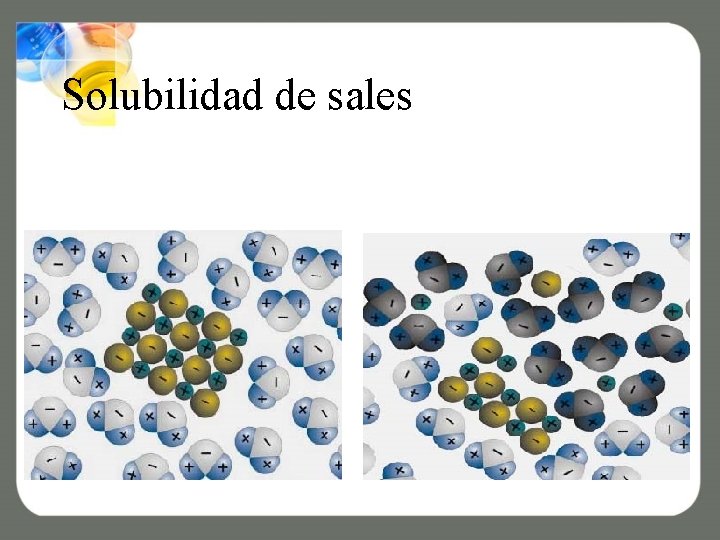 Solubilidad de sales 