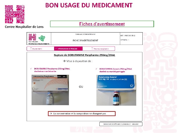 BON USAGE DU MEDICAMENT 