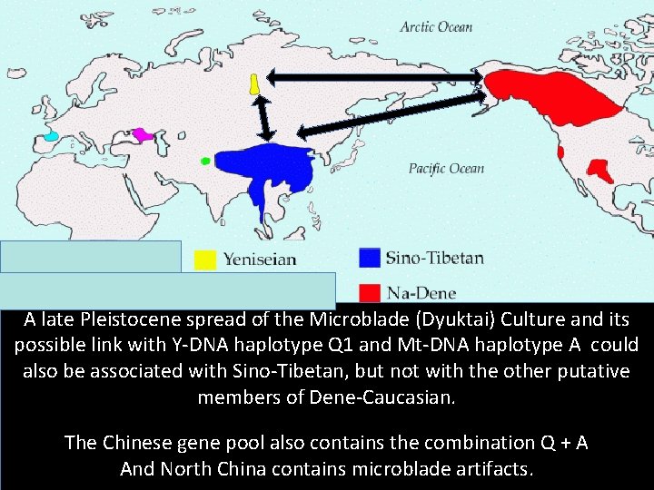 A late Pleistocene spread of the Microblade (Dyuktai) Culture and its possible link with