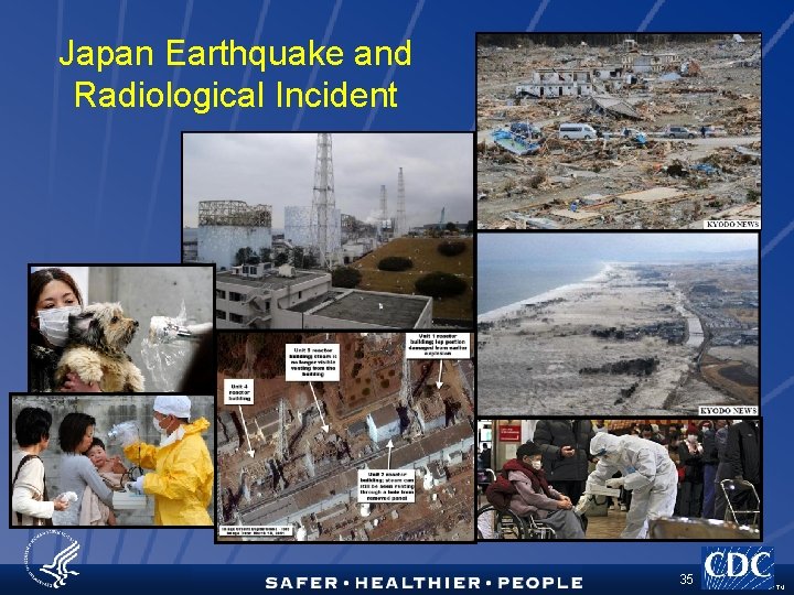 Japan Earthquake and Radiological Incident 35 TM 
