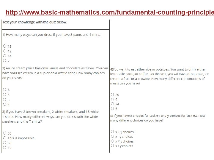 http: //www. basic-mathematics. com/fundamental-counting-principle 