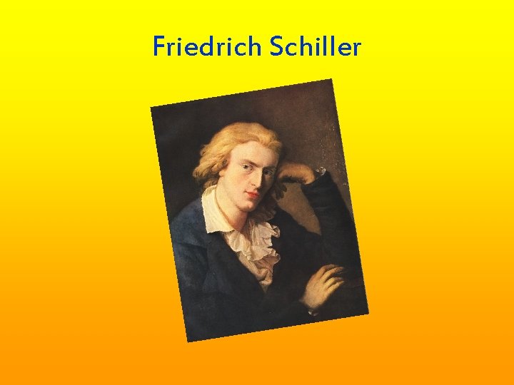 Friedrich Schiller 