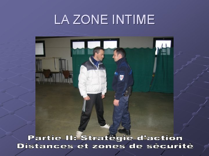 LA ZONE INTIME 