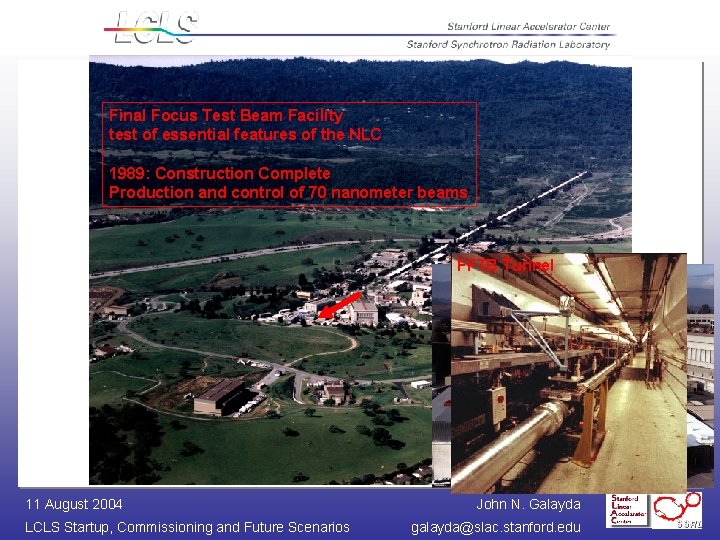 Final Focus Test Beam Facility test of essential features of the NLC 1989: Construction
