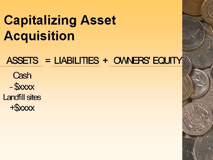 Capitalizing Asset Acquisition 