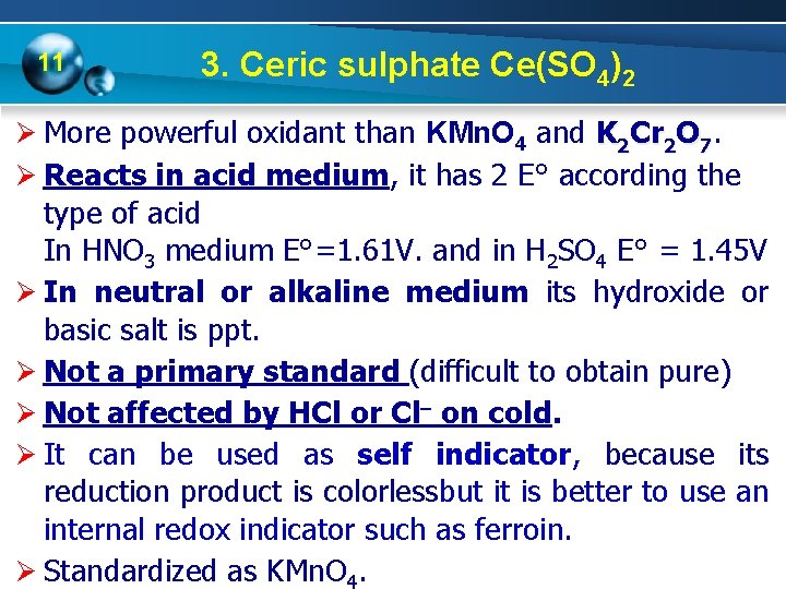 1 Application Of Oxidationreduction Titrations Hassan F Askal