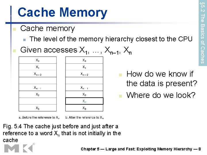n Cache memory n n The level of the memory hierarchy closest to the n Cache memory n n The level of the memory hierarchy closest to the