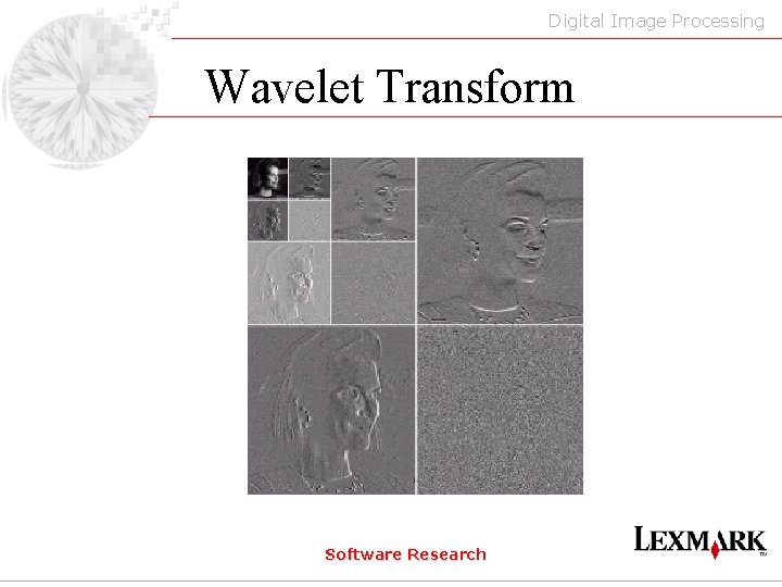 Digital Image Processing Wavelet Transform Software Research 