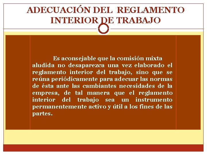 ndice Concepto Contenido Concepto de normas de orden