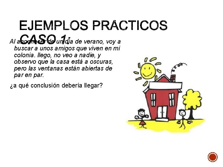 Al anochecer de un día de verano, voy a buscar a unos amigos que