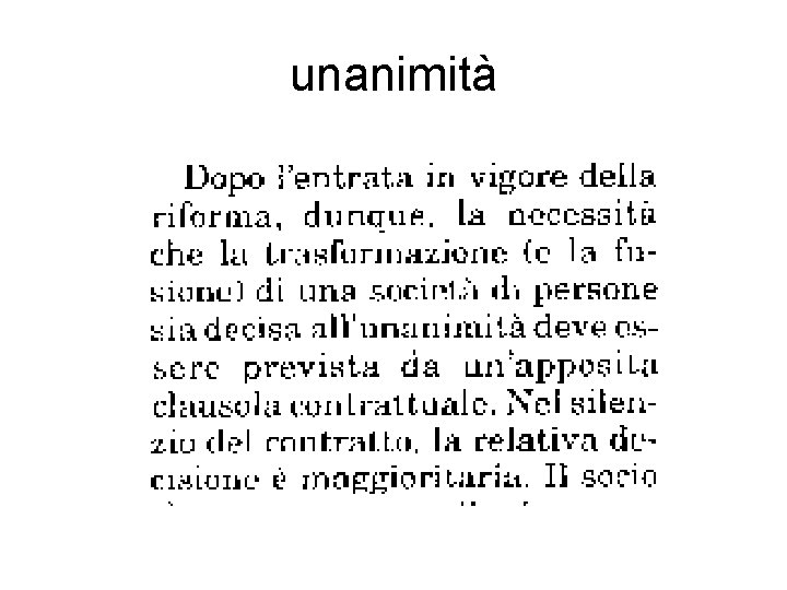 unanimità 