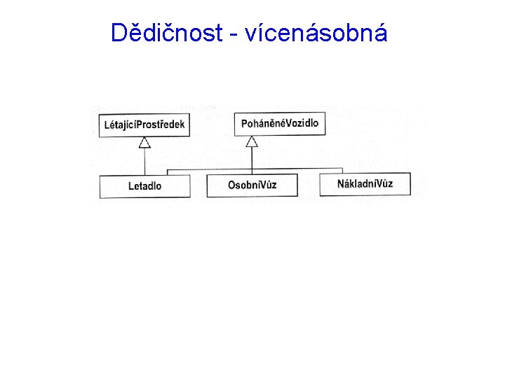 Dědičnost - vícenásobná 