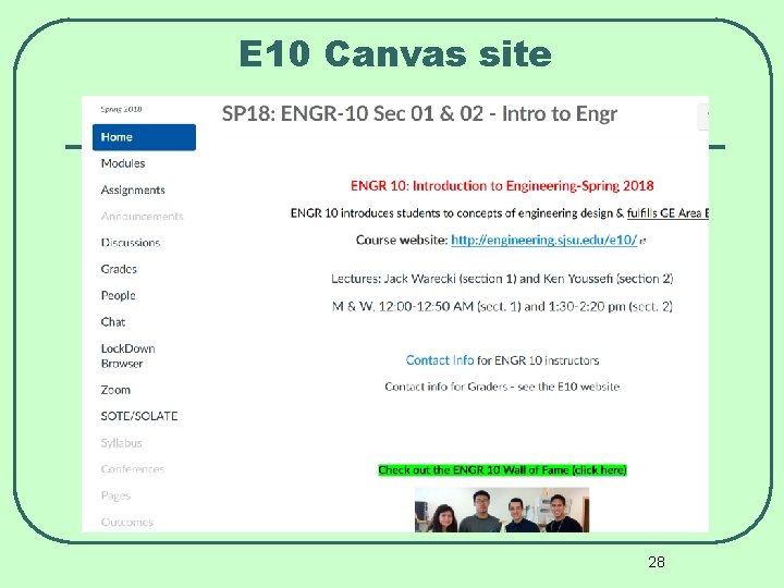 E 10 Canvas site 28 