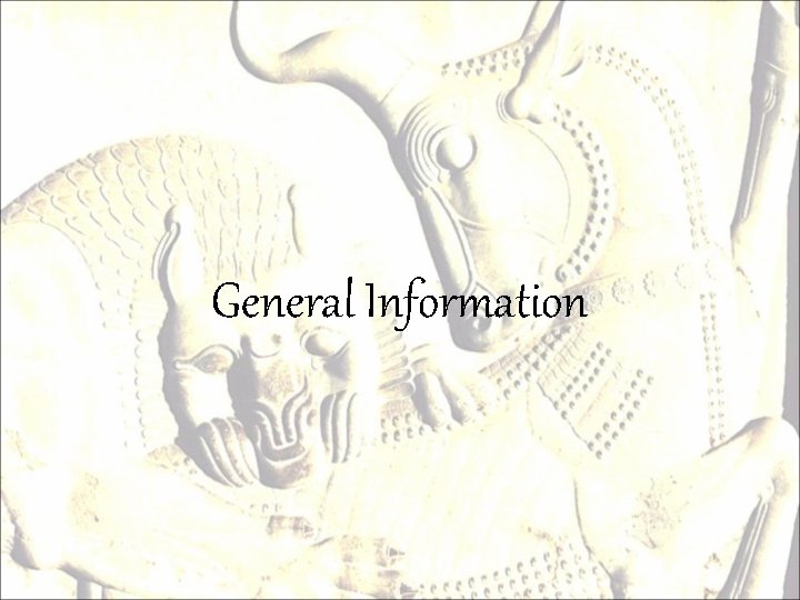 General Information 