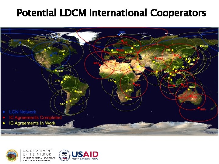 Potential LDCM International Cooperators 
