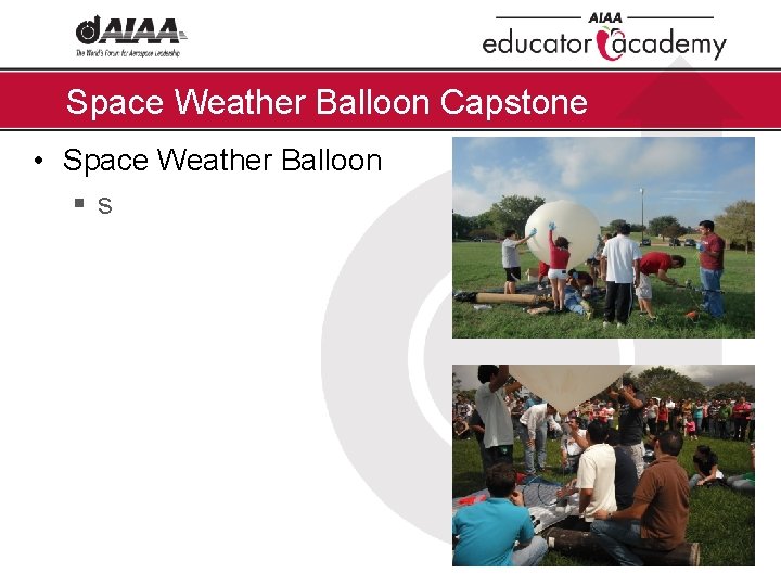 Space Weather Balloon Capstone • Space Weather Balloon §s 