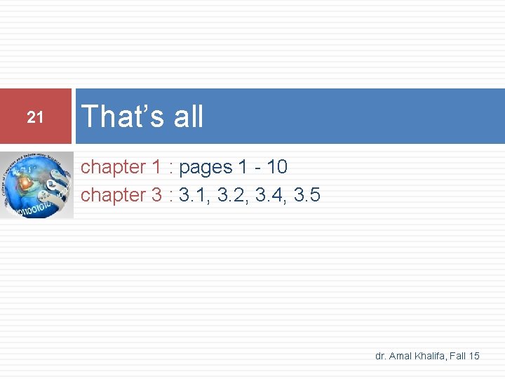 21 That’s all chapter 1 : pages 1 - 10 chapter 3 : 3. 21 That’s all chapter 1 : pages 1 - 10 chapter 3 : 3.