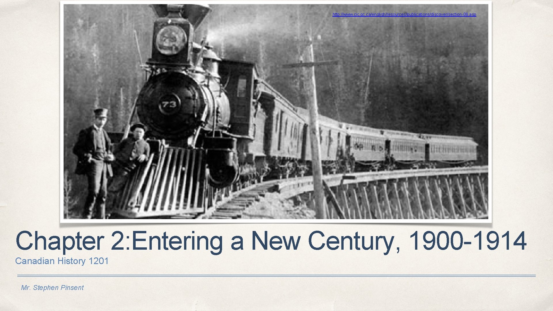 http: //www. cic. gc. ca/english/resources/publications/discover/section-06. asp Chapter 2: Entering a New Century, 1900 -1914