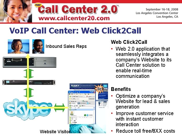 Vo. IP Call Center: Web Click 2 Call • Web 2. 0 application that Vo. IP Call Center: Web Click 2 Call • Web 2. 0 application that