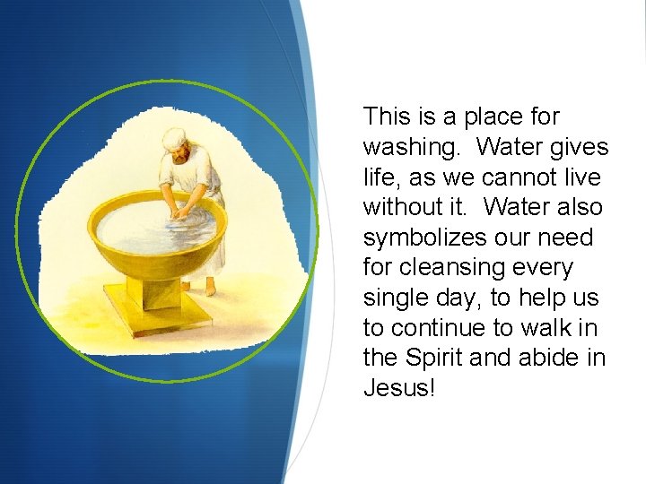 This is a place for washing. Water gives life, as we cannot live without This is a place for washing. Water gives life, as we cannot live without