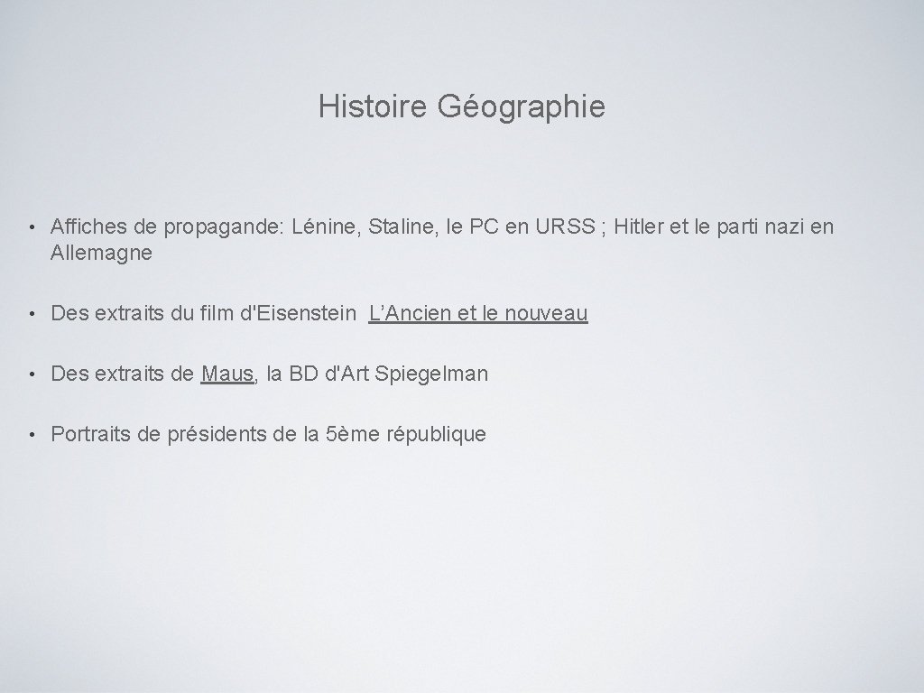 Histoire Géographie • Affiches de propagande: Lénine, Staline, le PC en URSS ; Hitler