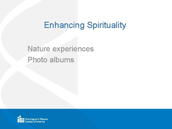 Enhancing Spirituality Nature experiences Photo albums 