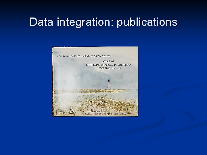 Data integration: publications 