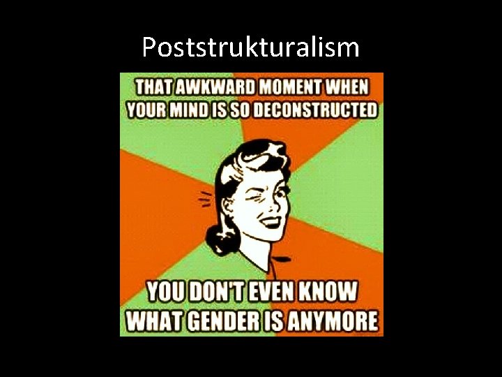 Poststrukturalism 