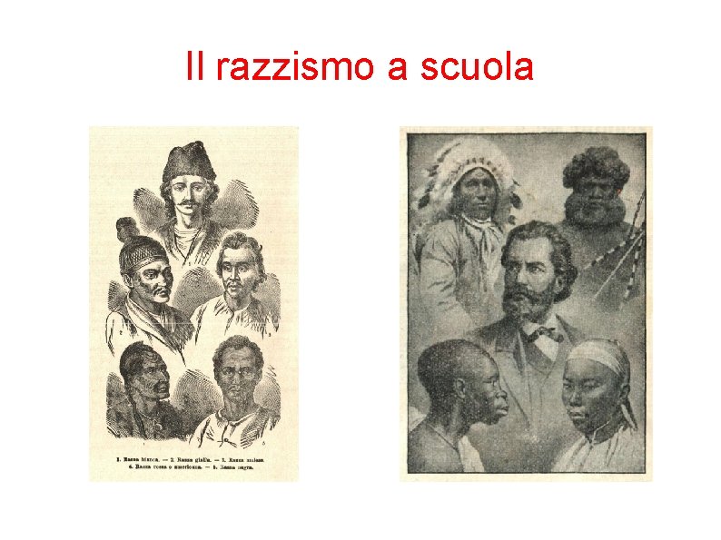 Il razzismo a scuola 