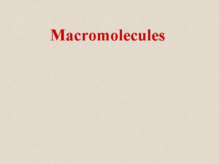 Macromolecules 