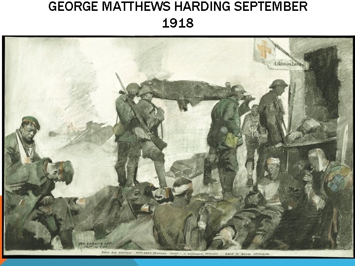 GEORGE MATTHEWS HARDING SEPTEMBER 1918 