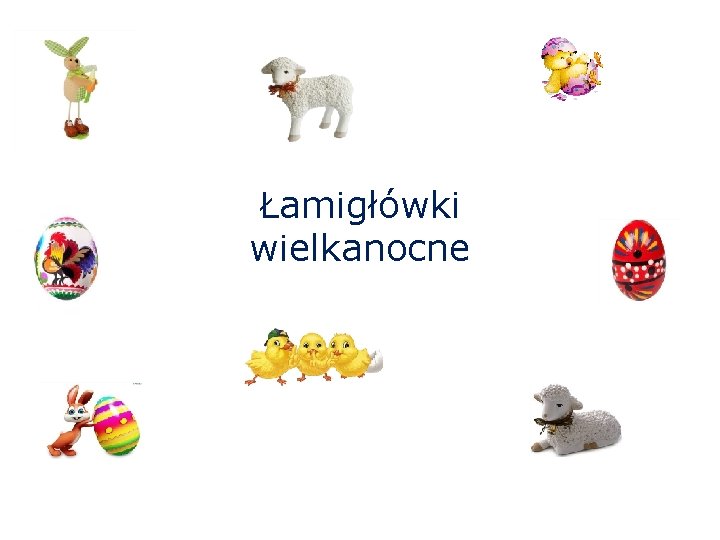 Łamigłówki wielkanocne 